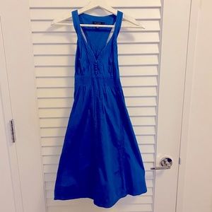 Ted Baker cobalt blue racerback dress